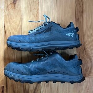 GREAT CONDITION Women’s blue Lone Peak 6 trail running (or hiking) shoes, 9wide